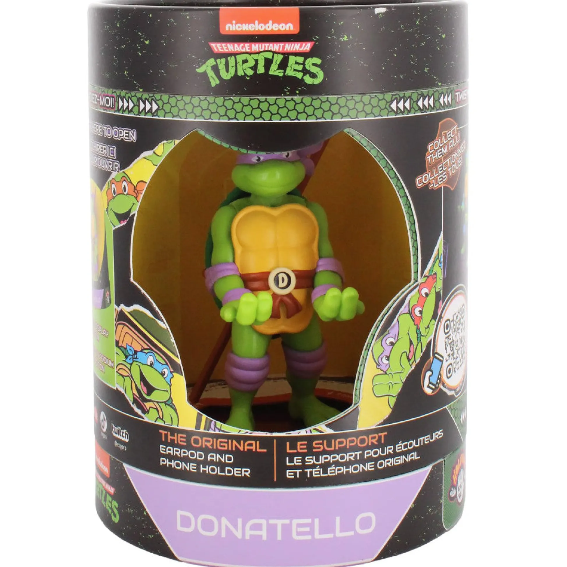 Flat River Group Exquisite Gaming TMNT Donatello Earbud & Phone Holder* Collectible Figures & Playsets
