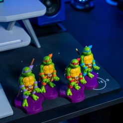 Flat River Group Exquisite Gaming TMNT Michelangelo Earbud & Phone Holder* Action Figures