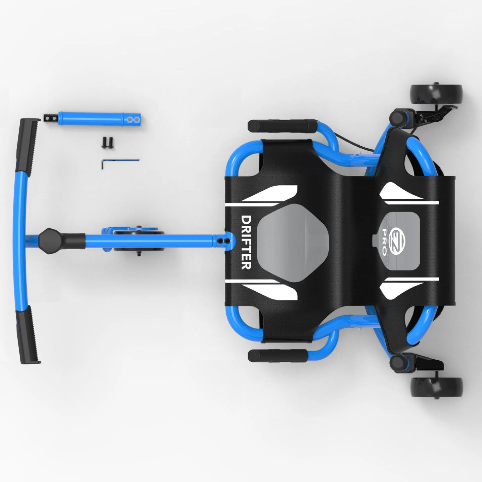 Flat River Group EzyRoller Drifter Pro X - Blue - High-Capacity Ride-On Scooter for All Ages* Ride-Ons