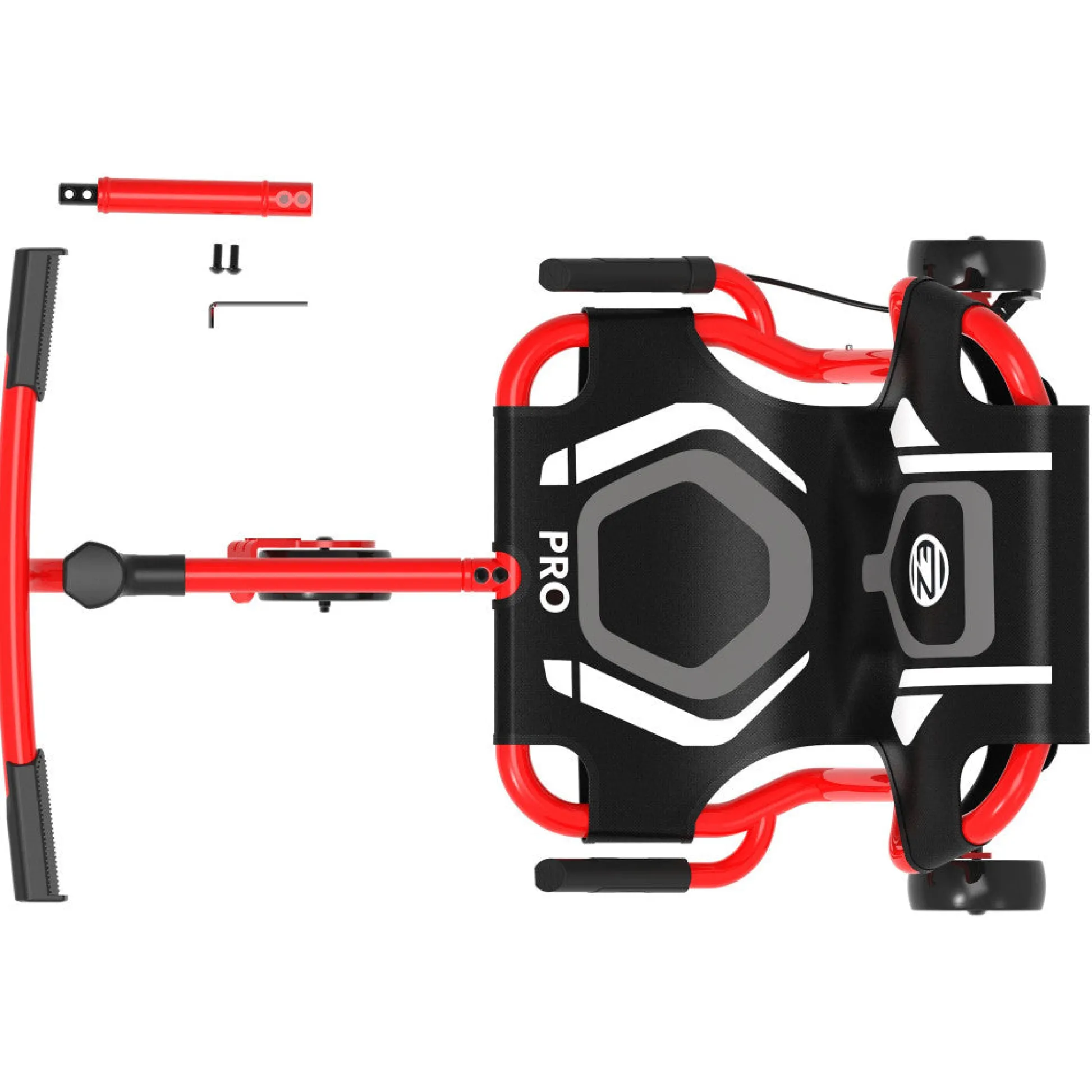 Flat River Group EzyRoller Pro X - Red - High-Capacity Ride-On Scooter for Kids & Adults* Ride-Ons