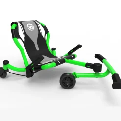 Flat River Group EzyRoller Spinner Ride-On Scooter - Lime Green - Pedal-Free Twist on Fun for Kids & Teens* Ride-Ons