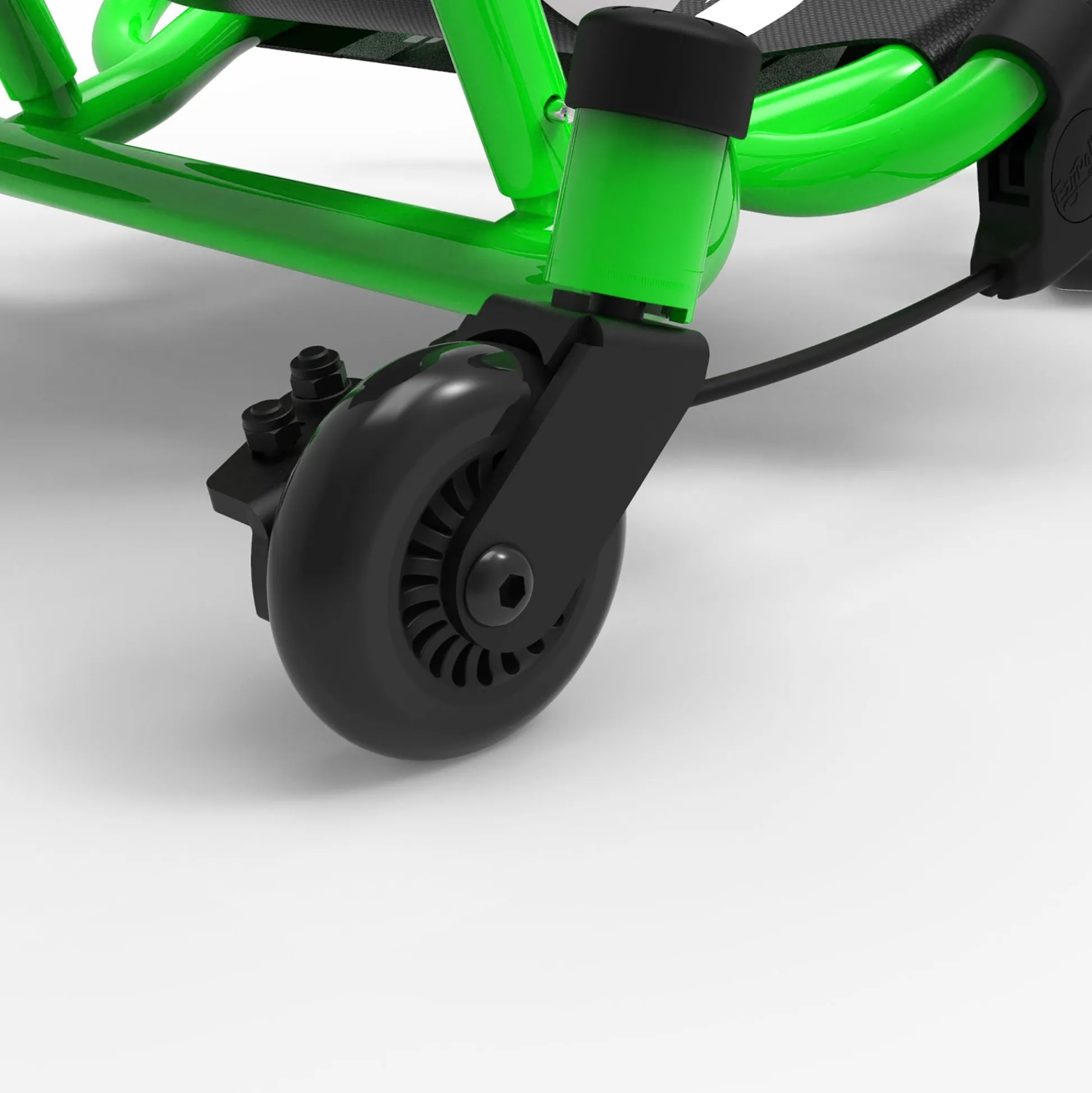 Flat River Group EzyRoller Spinner Ride-On Scooter - Lime Green - Pedal-Free Twist on Fun for Kids & Teens* Ride-Ons