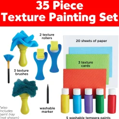 Faber Castell Faber-Castell Young Artist Texture Painting Set - 35 Pieces* Drawing, Color & Painting