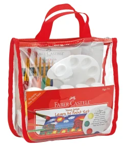Faber Castell Faber-Castell Young Artist Learn to Paint Set - Complete Kit* Drawing, Color & Painting