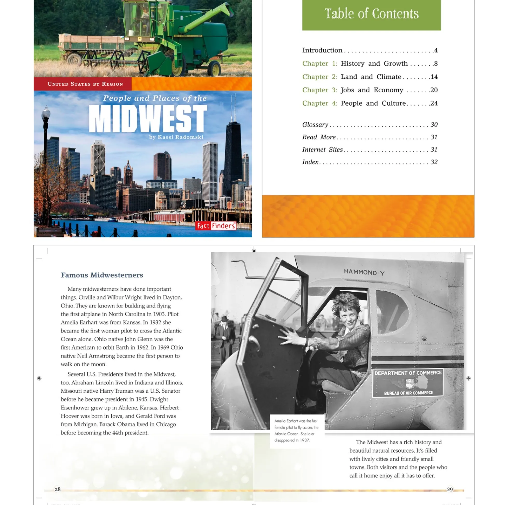 Educators Resource Fact Finders 5-Book Set: Explore U.S. Regions*Kids Reading, Writing & Speech|Kids Books