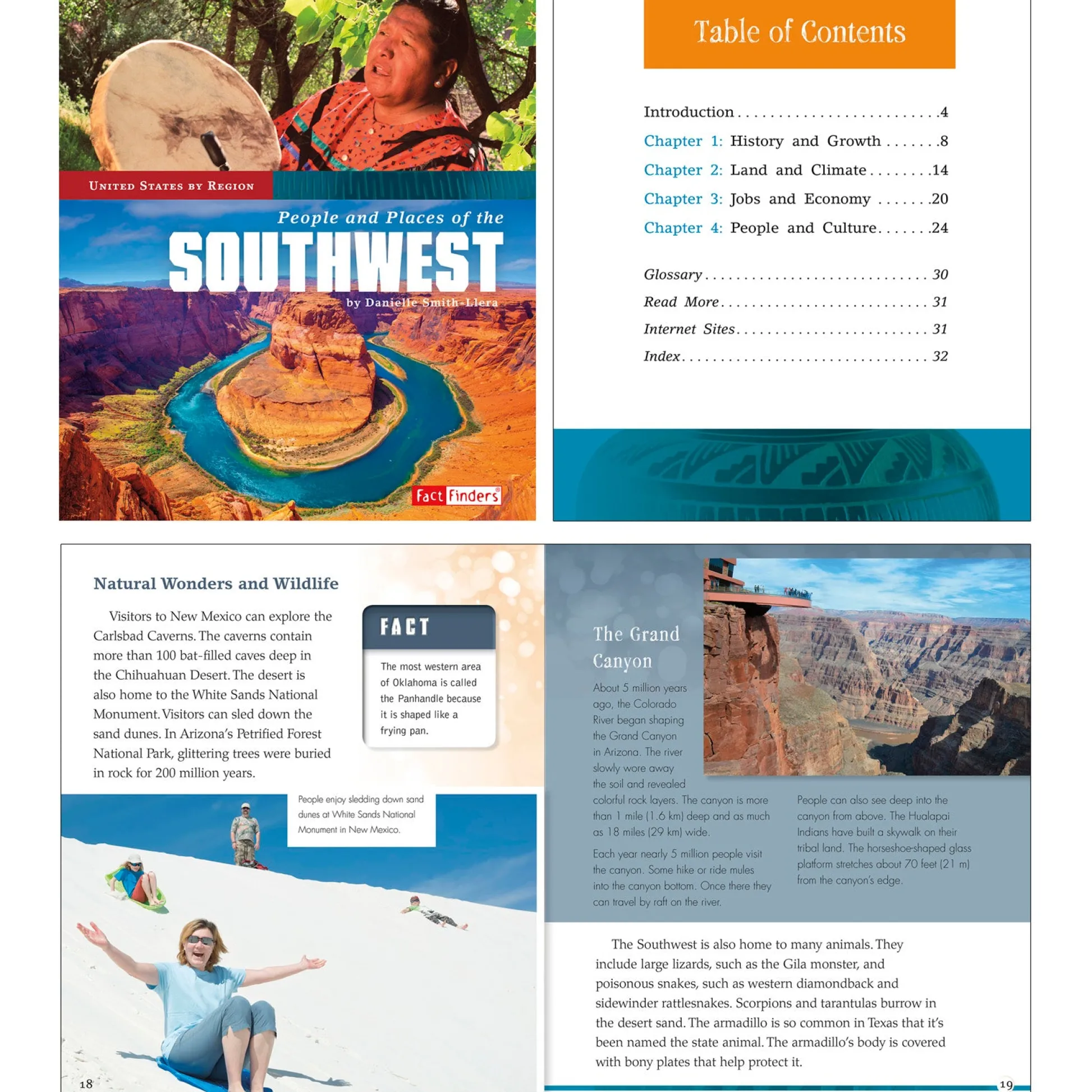 Educators Resource Fact Finders 5-Book Set: Explore U.S. Regions*Kids Reading, Writing & Speech|Kids Books