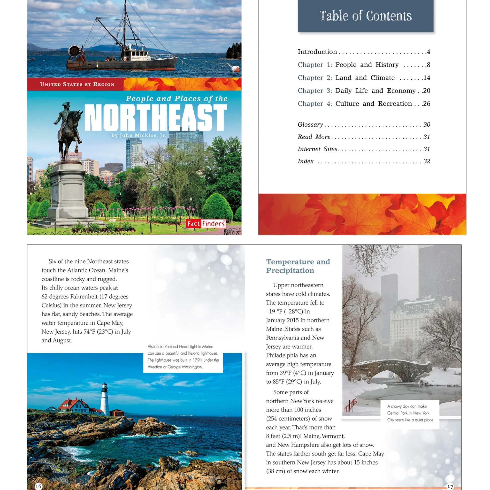 Educators Resource Fact Finders 5-Book Set: Explore U.S. Regions*Kids Reading, Writing & Speech|Kids Books