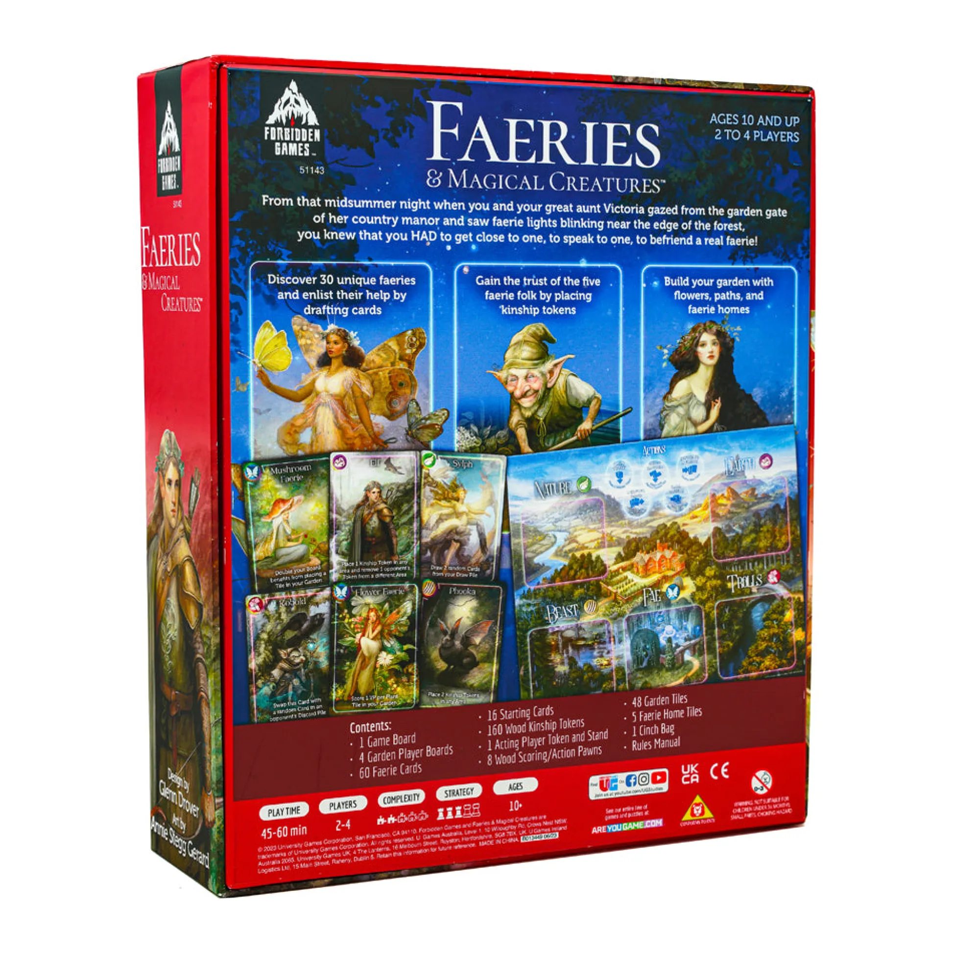 AreYouGame Faeries & Magical Creatures Strategy Board Game by Forbidden Games* Board Games|Role-Playing Games