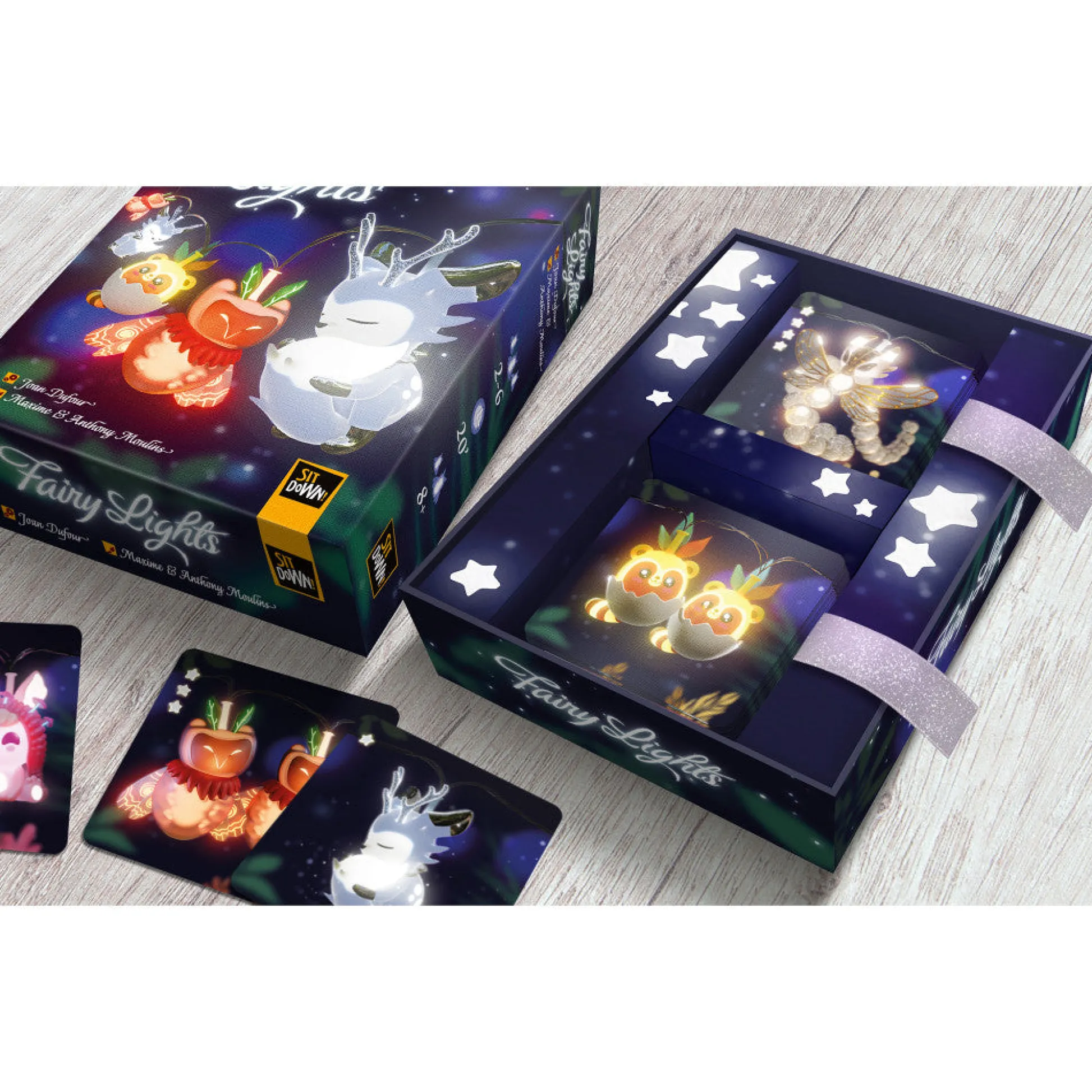 Flat River Group Fairy Lights Multilingual Card Drafting Game* Card Games
