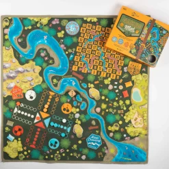 Professor Puzzle Family Adventure Games Mat with 4 Fun Challenges* Family & Entertainments Games