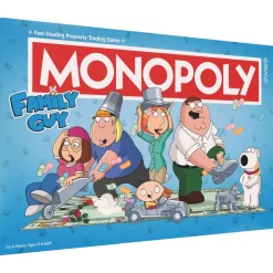 Calendar Holdings, LLC Family Guy Monopoly Board Game - Quahog Edition* Social & Emotional Skills|Role-Playing Games