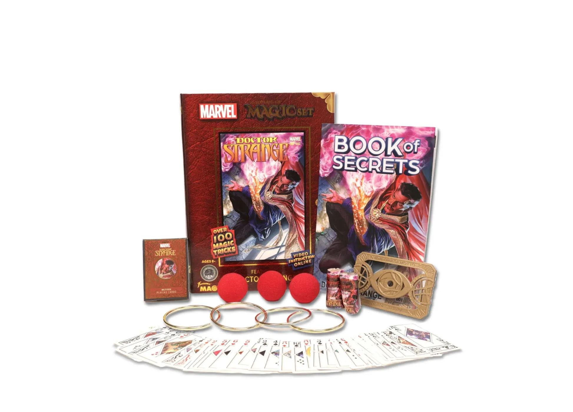 Macy's - Supplier Fantasma Marvel Dr. Strange Magic Comic Book Set, Over 100 Magic Tricks*Kids Dress Up|Kids Books