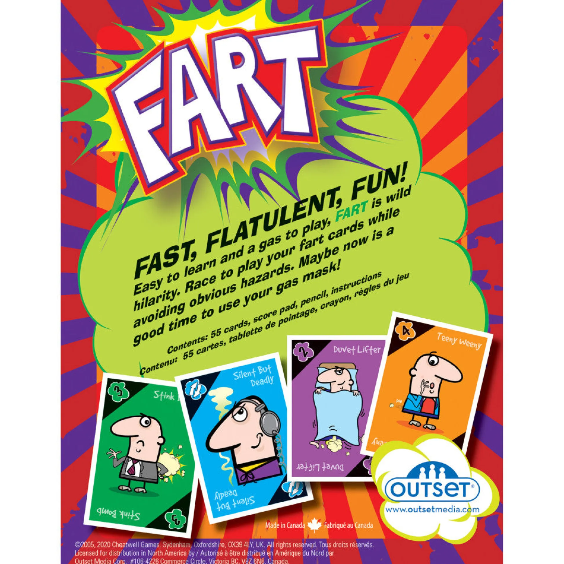Flat River Group Fart - The Explosive Card Game for Family Fun Nights* Social & Emotional Skills|Card Games