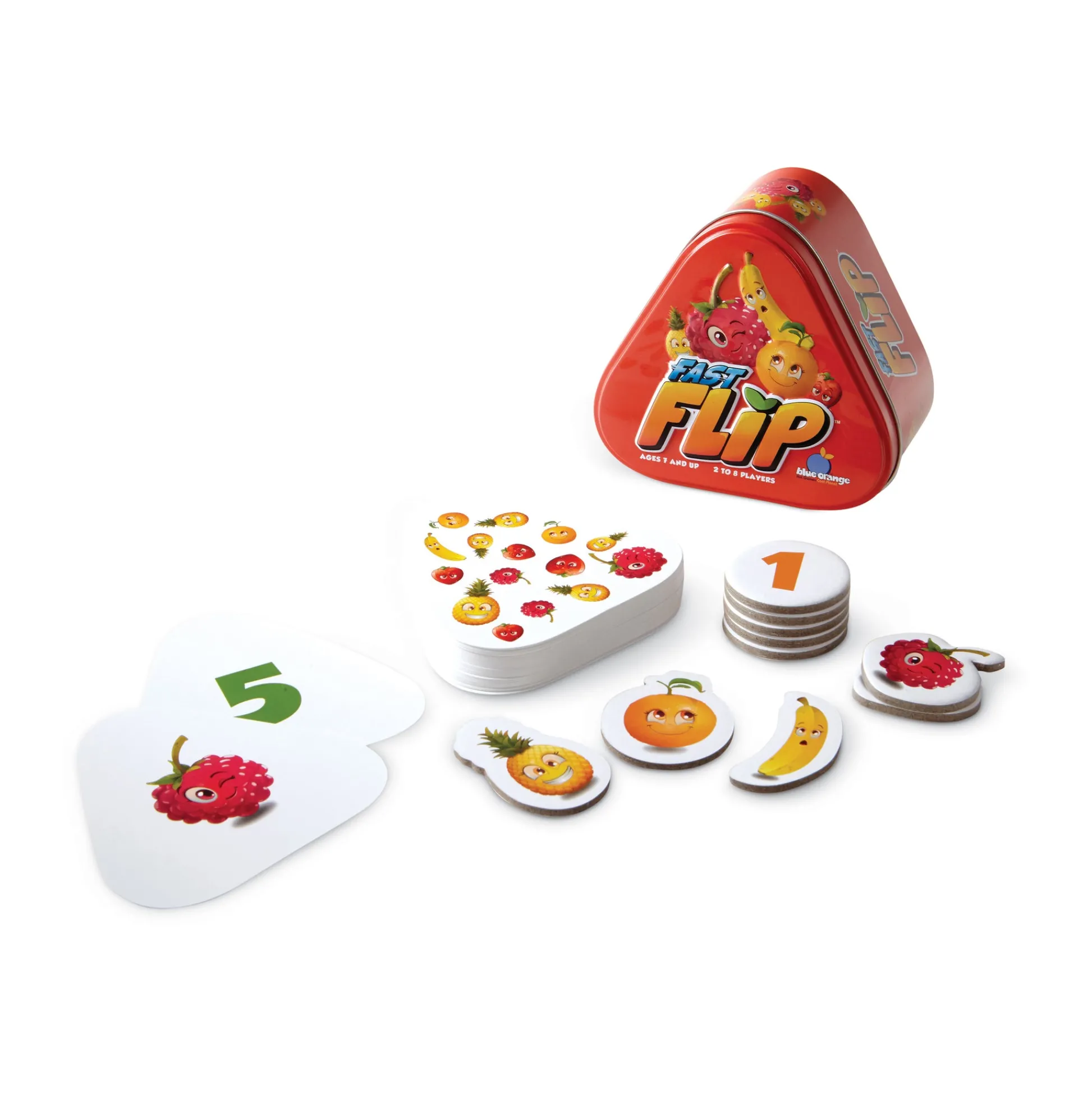 AreYouGame Fast Flip Fruit Frenzy Card Game by Blue Orange* Card Games
