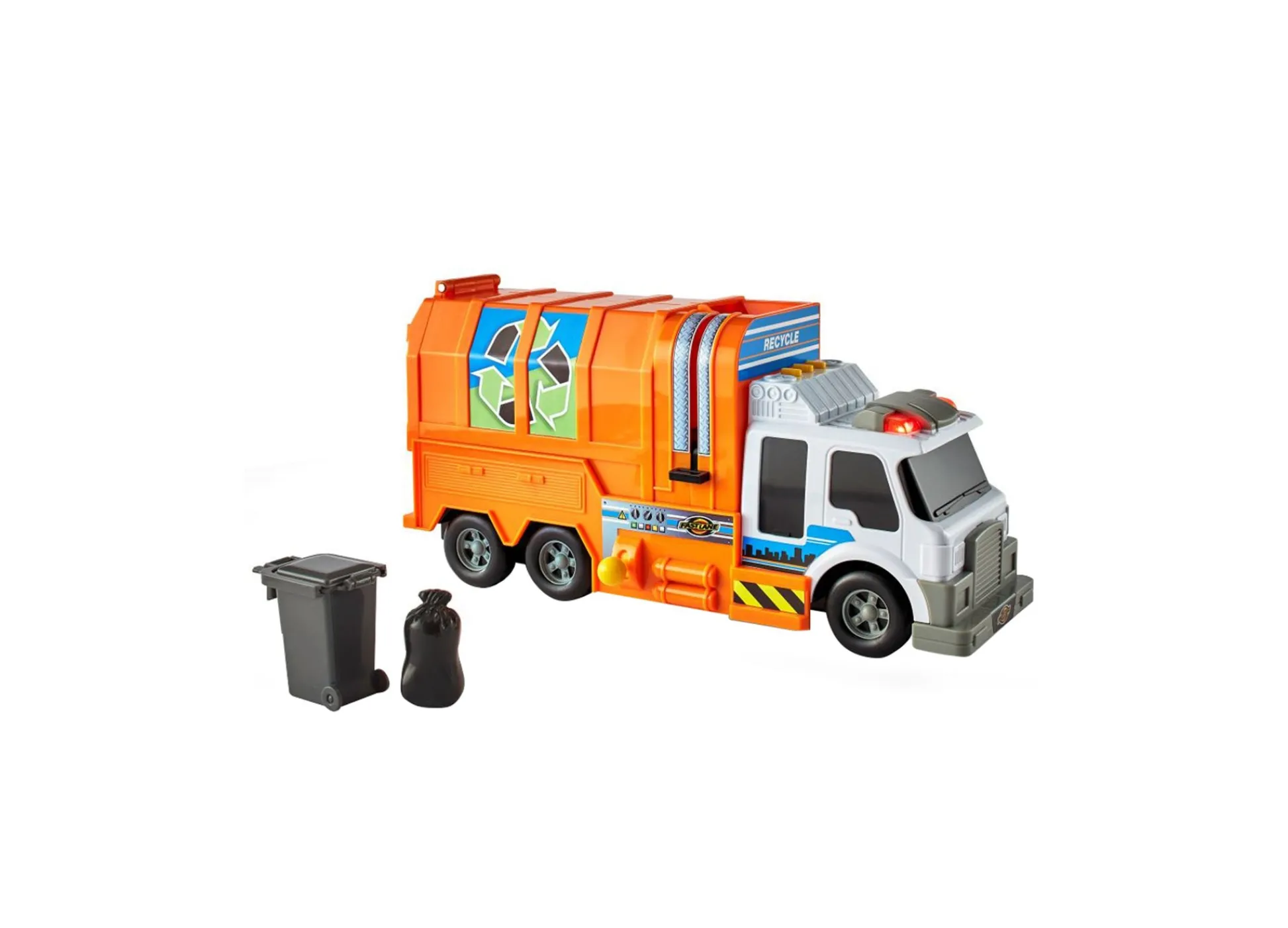 Macy's - Supplier Fast Lane Light & Sound Recycling Garbage Truck with Accessories* Preschool Education Toys & Activities|Preschool Vehicles