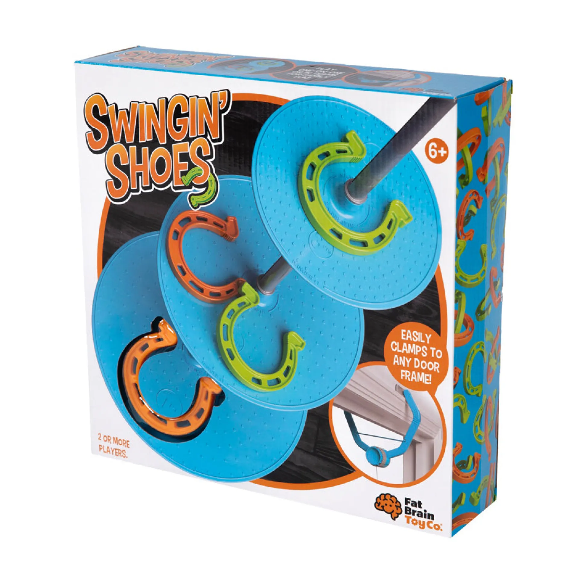 AreYouGame Fat Brain Toy Co. Swingin' Shoes Horseshoe Toss Game for Kids* Activities & Games|Social & Emotional Skills