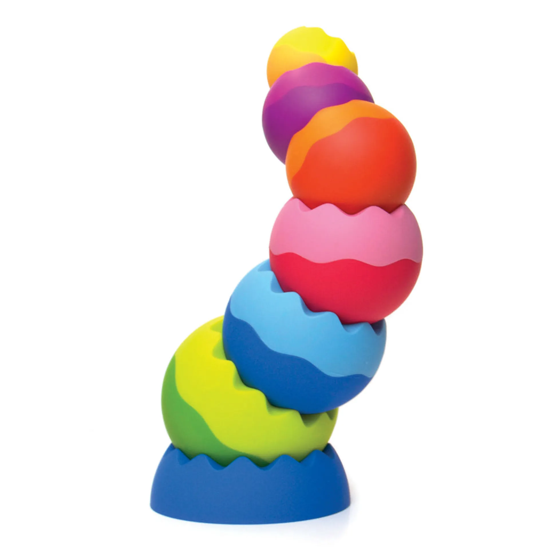 AreYouGame Fat Brain Toy Co. Tobbles Neo - Vibrant Stacking Spheres* Blocks, Sorting & Stacking Toys
