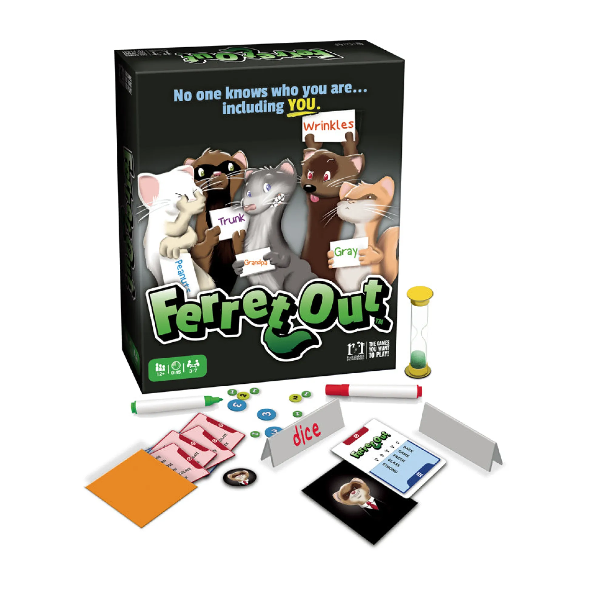 AreYouGame Ferret Out Secret Word Strategy Board Game by R&R Games* Board Games|Role-Playing Games