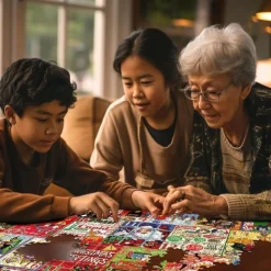 Calendar Holdings, LLC Festive Countdown Christmas Calendar Jigsaw Puzzle - 1000 pc* Puzzles