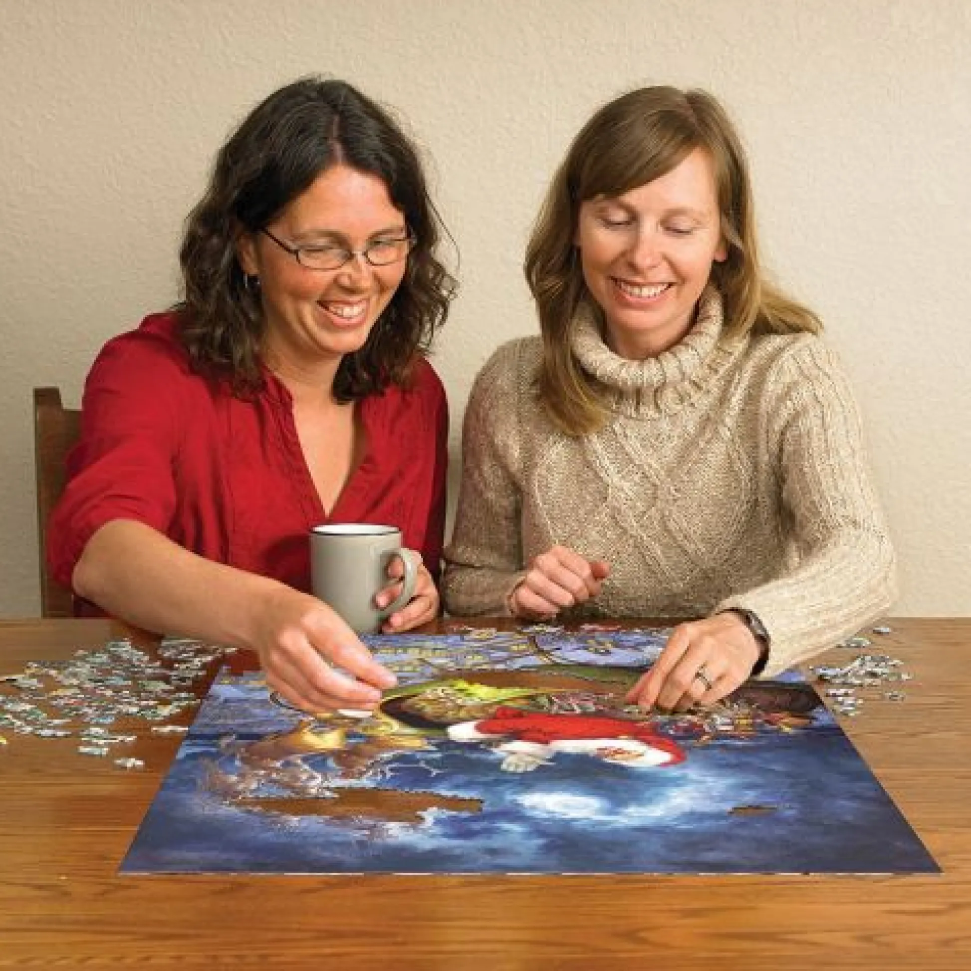 Calendar Holdings, LLC Festive Delight: Merry Christmas to All 1000-Piece Puzzle* Puzzles