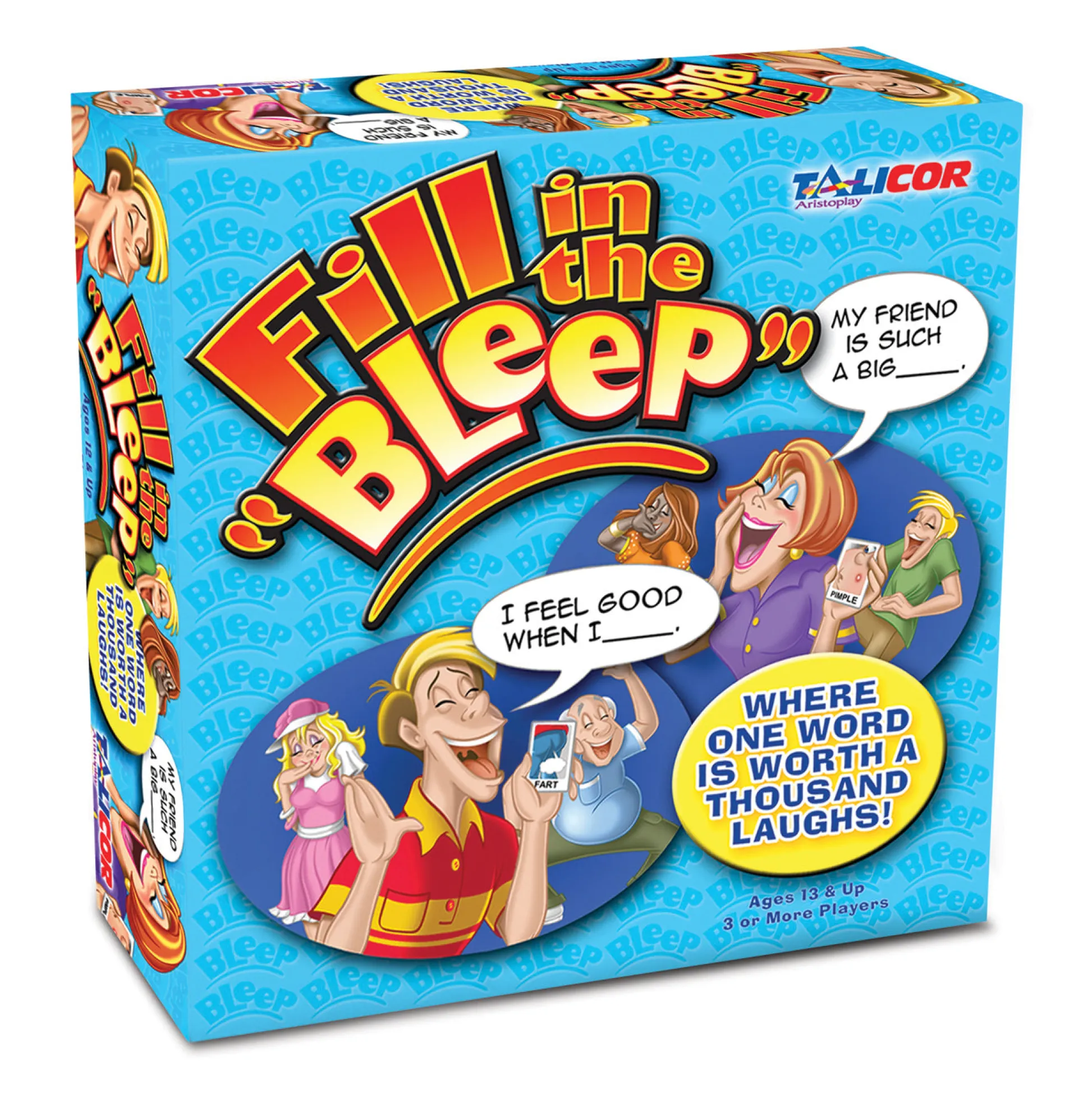 AreYouGame Fill in the Bleep Hilarious Card Game* Card Games|Social & Emotional Skills