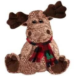 Flat River Group First and Main 7 Inch Holiday Marley Moose Plush with Festive Scarf* Social & Emotional Skills|Stuffed Animals