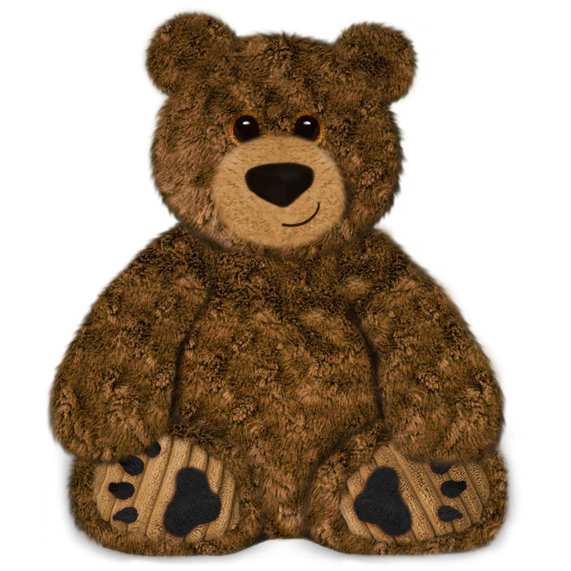 Flat River Group First and Main Bear Country Collection 10 Inch Grizzles Plush Bear - Dark Brown* Social & Emotional Skills|Stuffed Animals