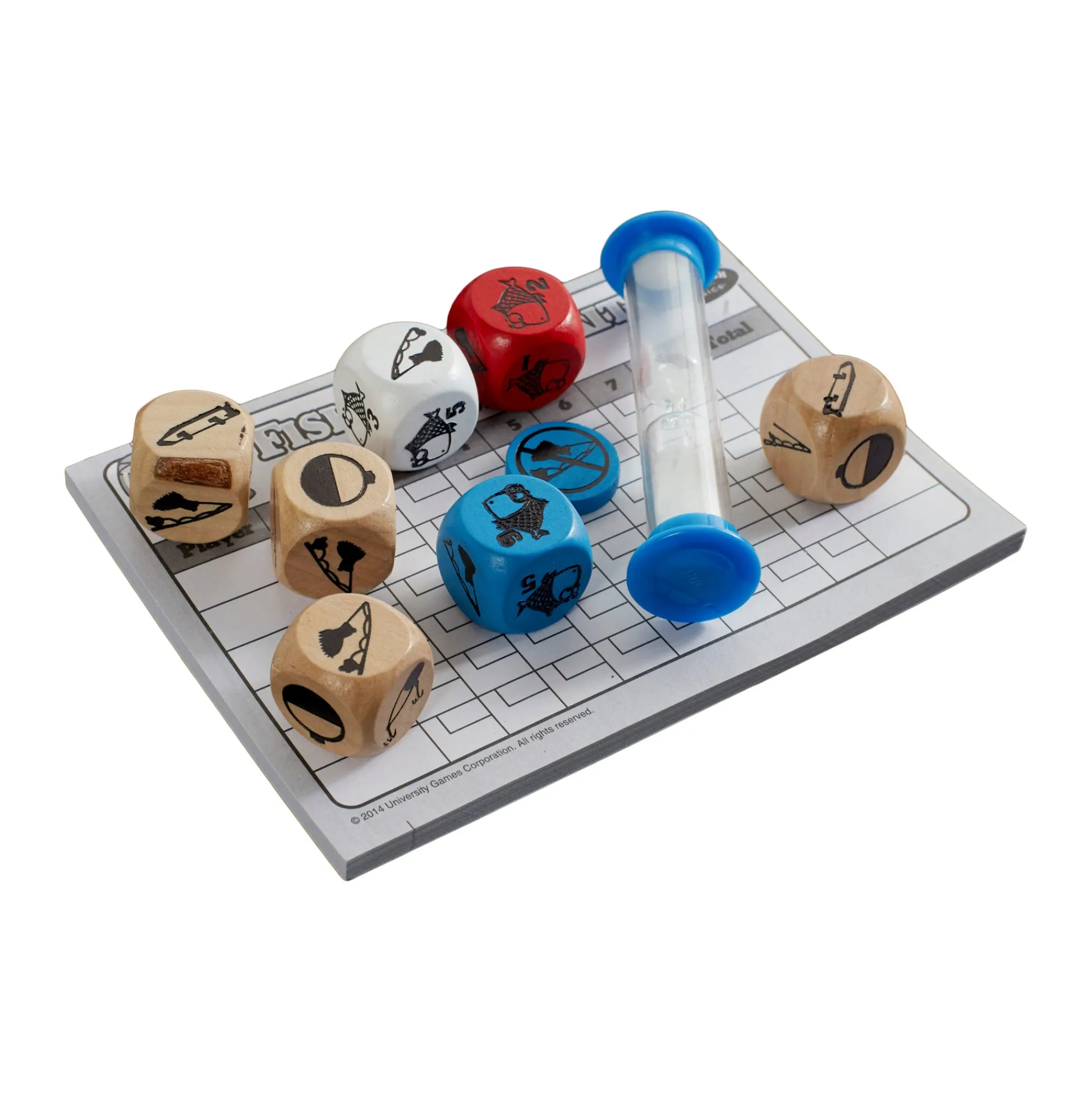 AreYouGame Fish or Cut Bait: Fast-Paced Family Fishing Dice Game* Family & Entertainments Games
