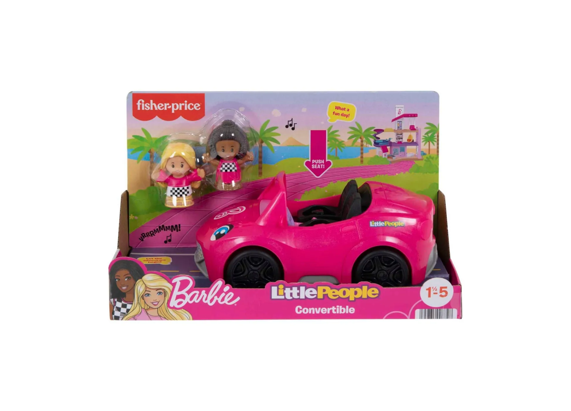 Macy's - Supplier Fisher Price Little People Barbie Convertible Playset* Preschool Education Toys & Activities|Preschool Vehicles