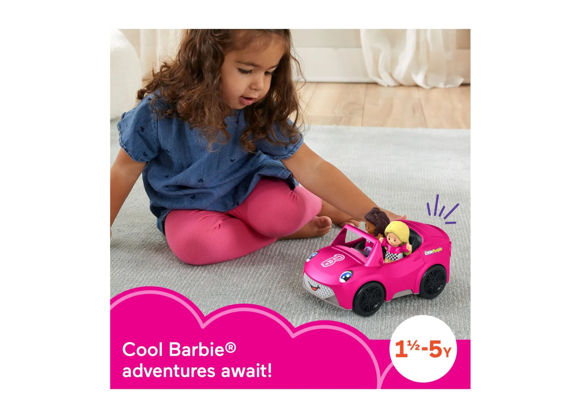 Macy's - Supplier Fisher Price Little People Barbie Convertible Playset* Preschool Education Toys & Activities|Preschool Vehicles