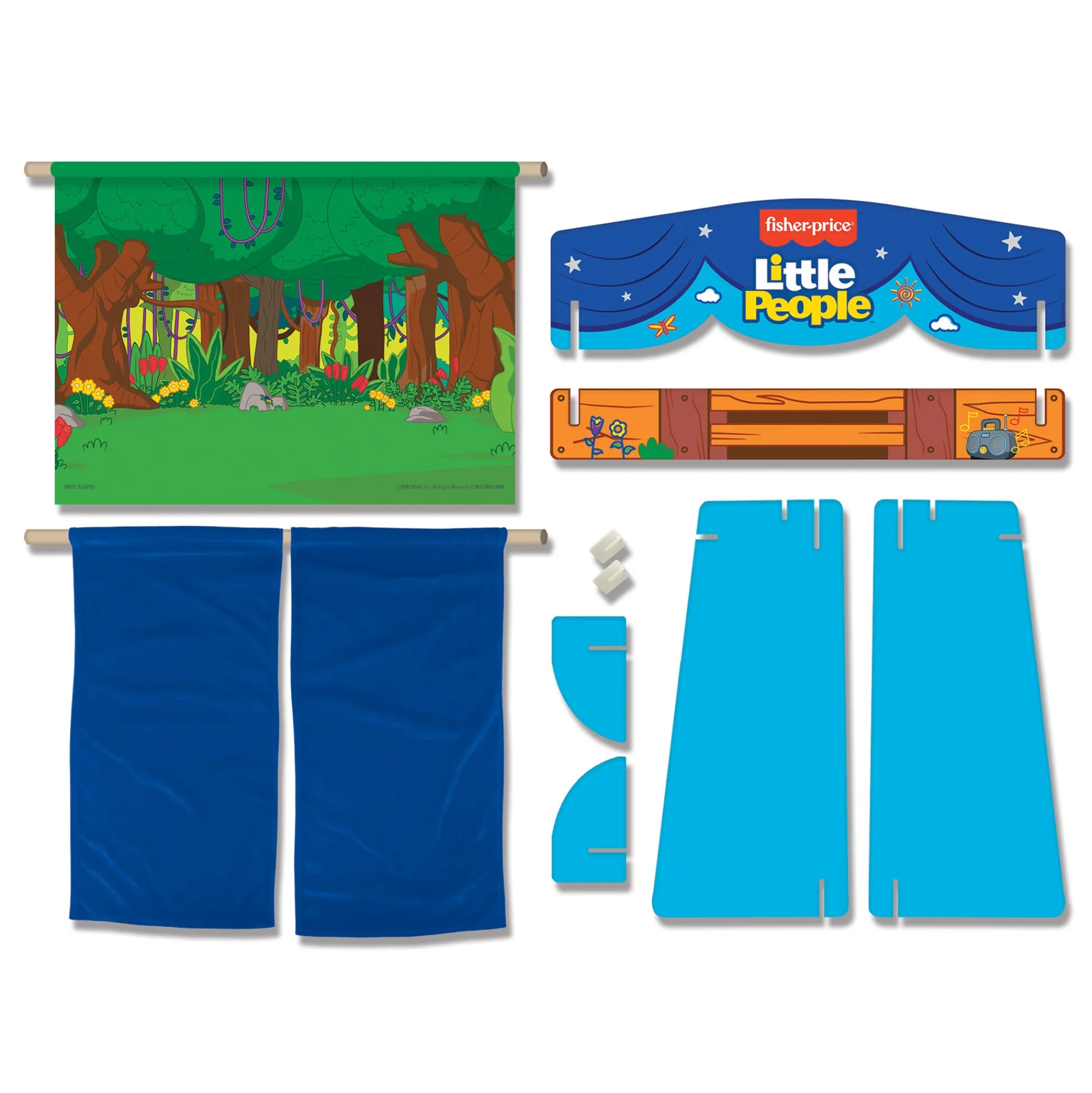 The Distribution Solutions Fisher-Price Farmyard Friends Puppet Theater Set* Puppets & Puppet Theaters|Dress Up