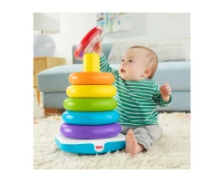 Macy's - Supplier Fisher-Price Giant Rock-a-Stack Colorful Ring Stacking Toy for Toddlers* Blocks, Sorting & Stacking Toys