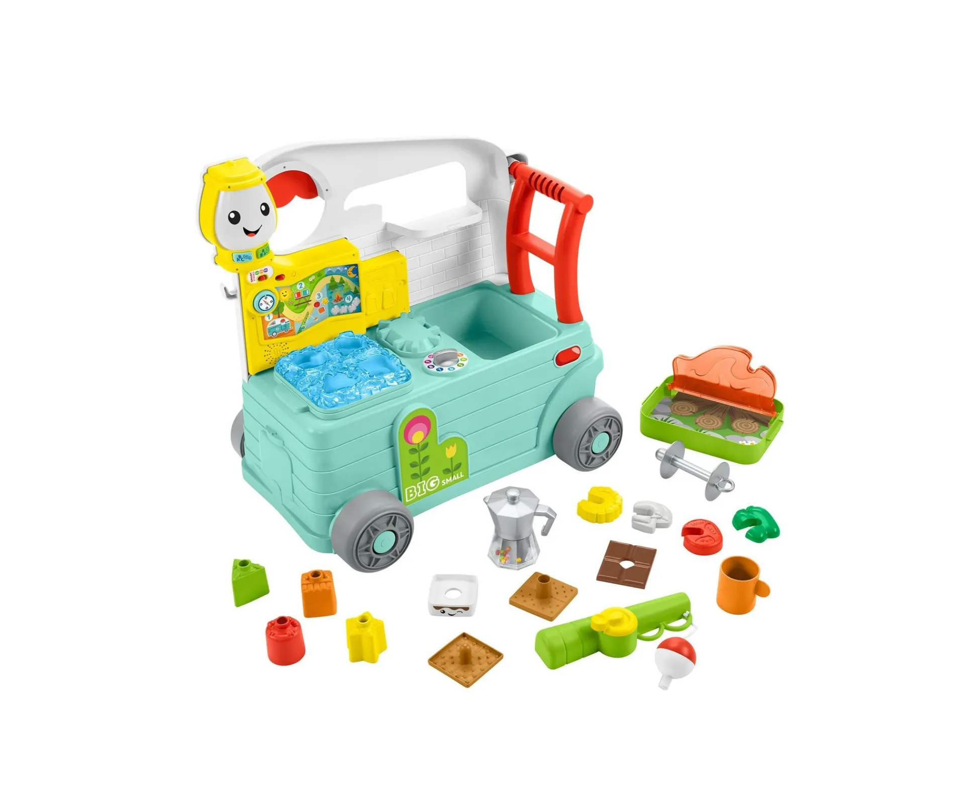 Macy's - Supplier Fisher-Price Laugh & Learn 3-in-1 On-the-Go Camper - Interactive Educational Toy* Preschool Education Toys & Activities