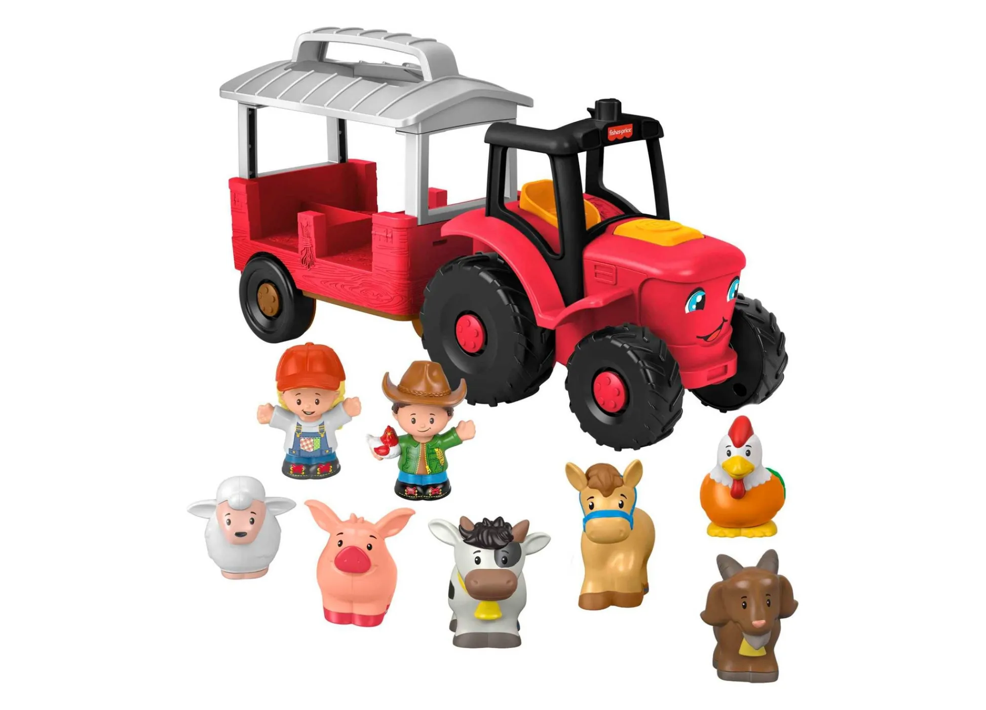 Macy's - Supplier Fisher-Price Little People Caring for Animals Tractor Playset* Preschool Education Toys & Activities|Preschool Vehicles