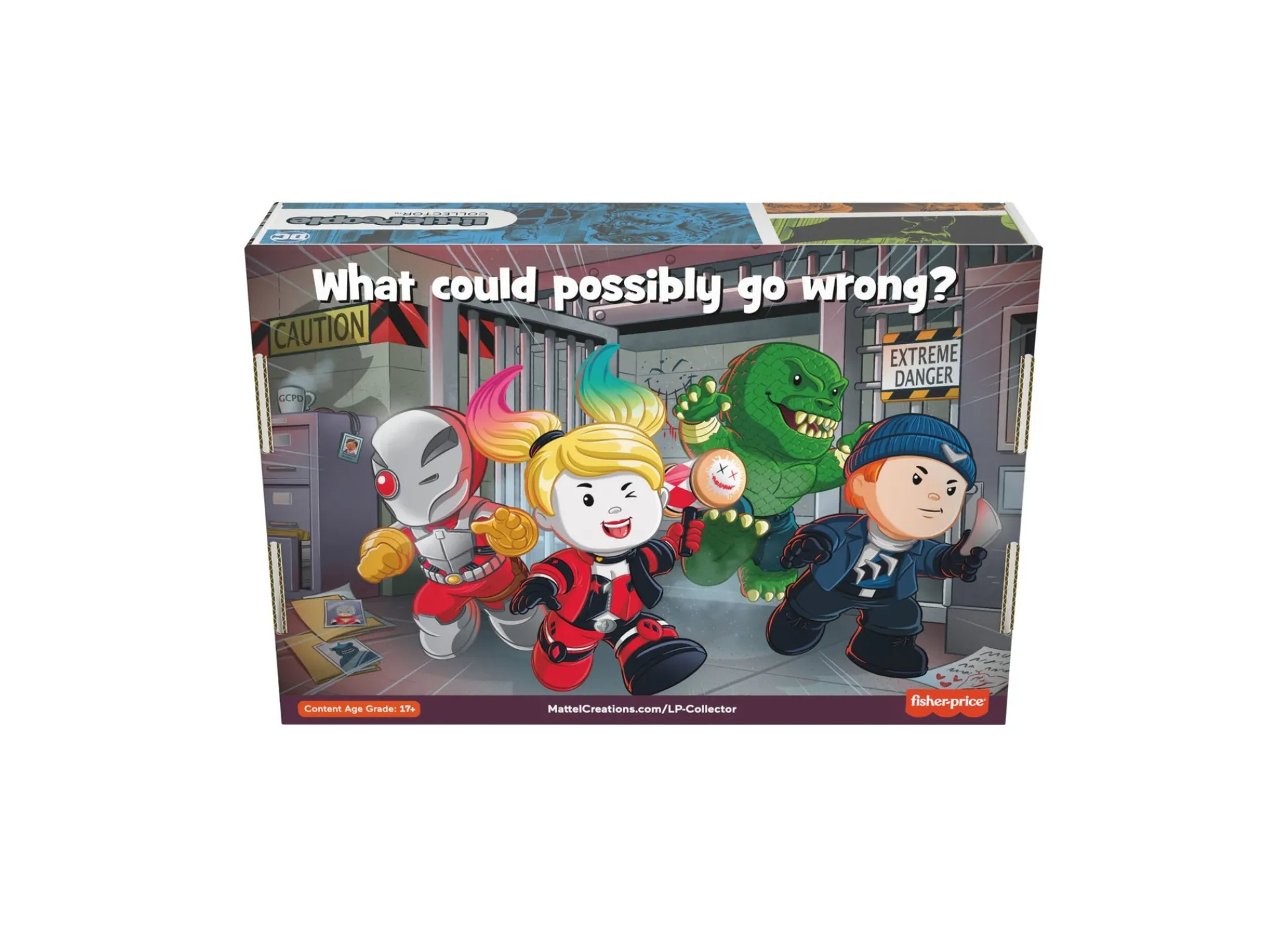 Macy's - Supplier Fisher-Price Little People Collector Suicide Squad 2.5" Figure Set, 4 Characters* Collectible Figures & Playsets|Dc Comics