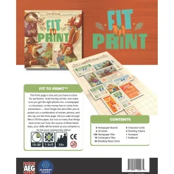 Flat River Group Fit to Print Deluxe Edition Board Game by Alderac Entertainment Group* Board Games|Role-Playing Games