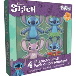 Flat River Group FleXfigs Lilo & Stitch 4-Pack Articulated Disney Figures* Action Figures
