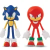 Flat River Group FleXfigs Sonic & Knuckles Articulated Action Figures - 2 Character Pack* Action Figures