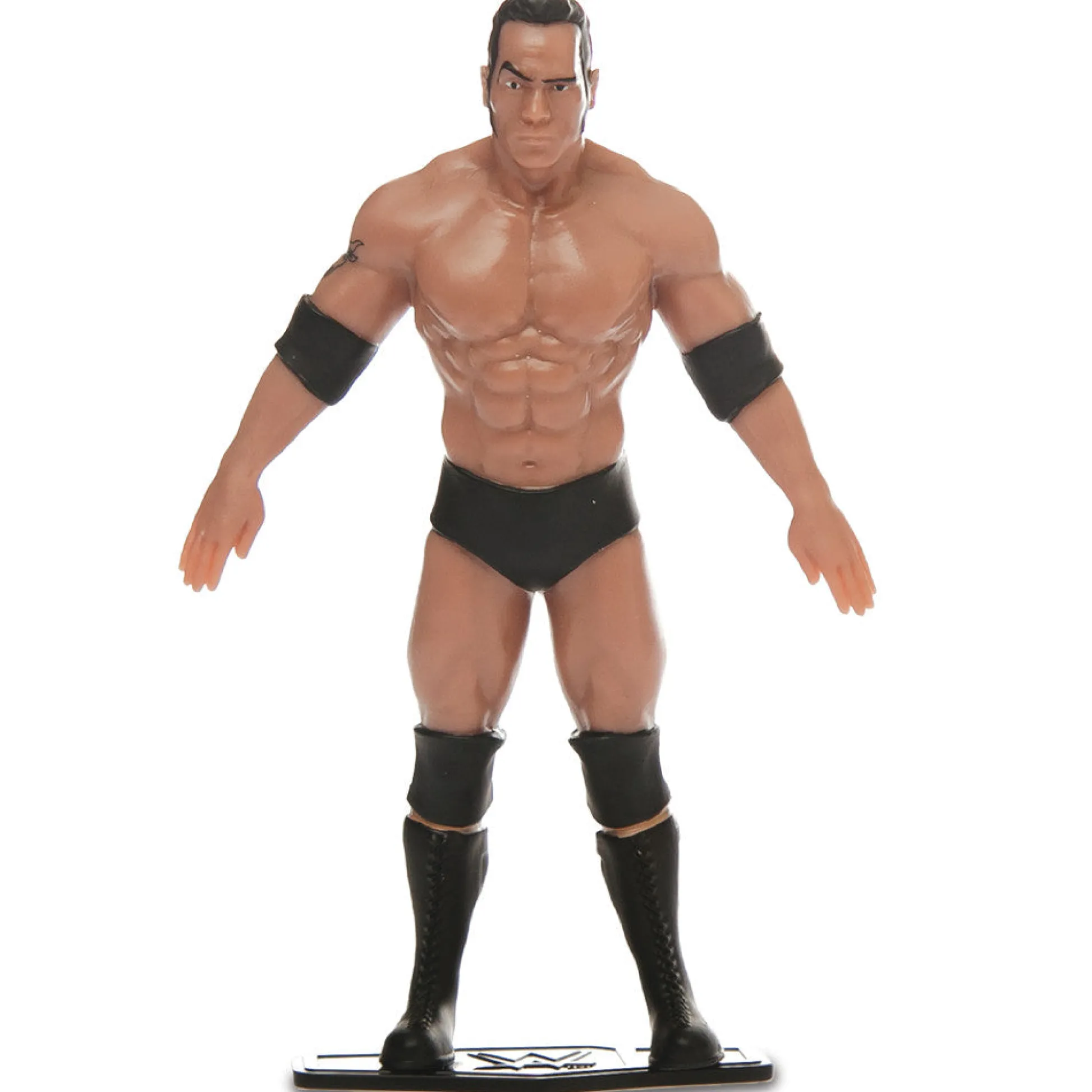 Flat River Group FleXfigs WWE Legends Articulated Action Figures - The Rock & Stone Cold Steve Austin Pack* Action Figures