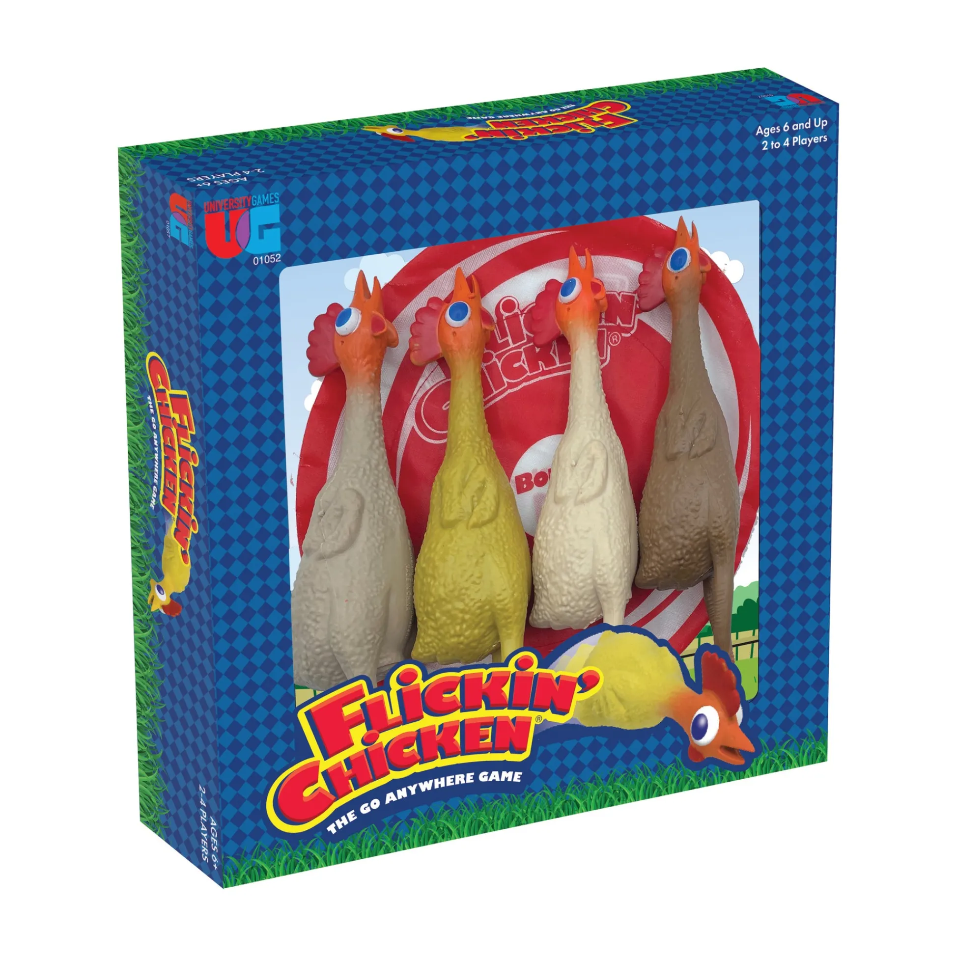 AreYouGame Flickin' Chicken Box Edition Outdoor Family Game* Family & Entertainments Games