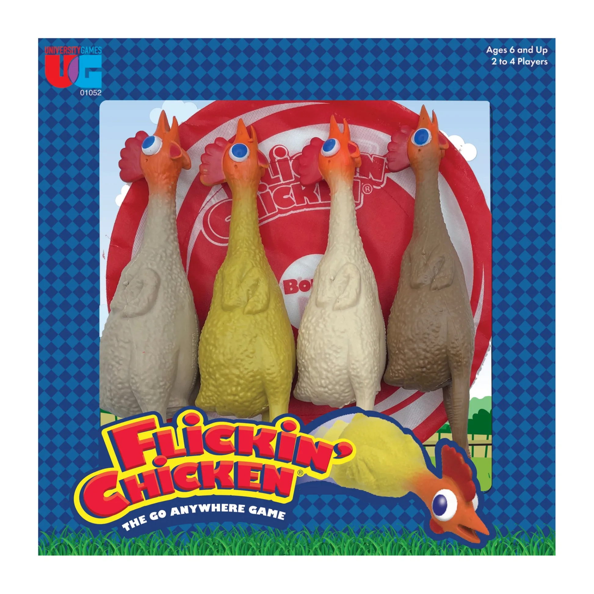 AreYouGame Flickin' Chicken Box Edition Outdoor Family Game* Family & Entertainments Games