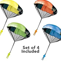 Flat River Group Flight Line Paratrooper Play Set - 4pk 20