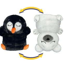 Flat River Group FlipaZoo 2-in-1 Penguin to Bear Reversible Plush - Dual Character Cuddly Toy* Stuffed Animals|Stuffed Animals & Plush Toys