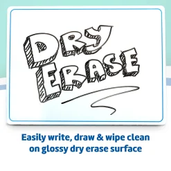 Educators Resource Flipside Products Two-Sided Dry Erase Learning Mat - Letters & Numbers - 9