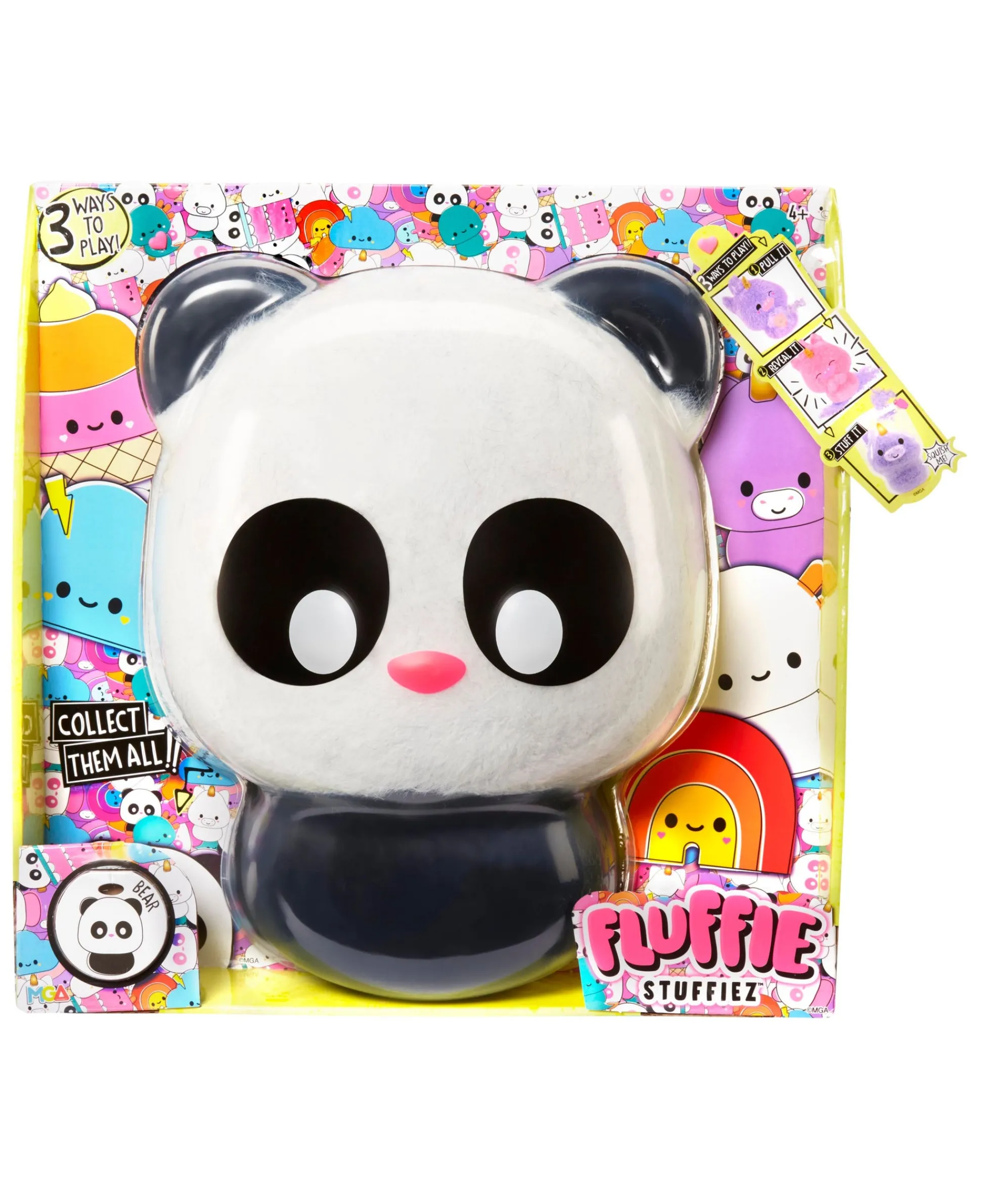 Macy's - Supplier Fluffie Stuffiez 11 inch Interactive Large Plush Panda* Sensory & Fidget Toys|Stuffed Animals