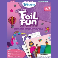 Skillmatics Foil Fun Unicorn & Princess Creative Foil Art Kit* Crafts & Activities