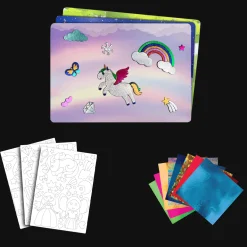 Skillmatics Foil Fun Unicorn & Princess Creative Foil Art Kit* Crafts & Activities