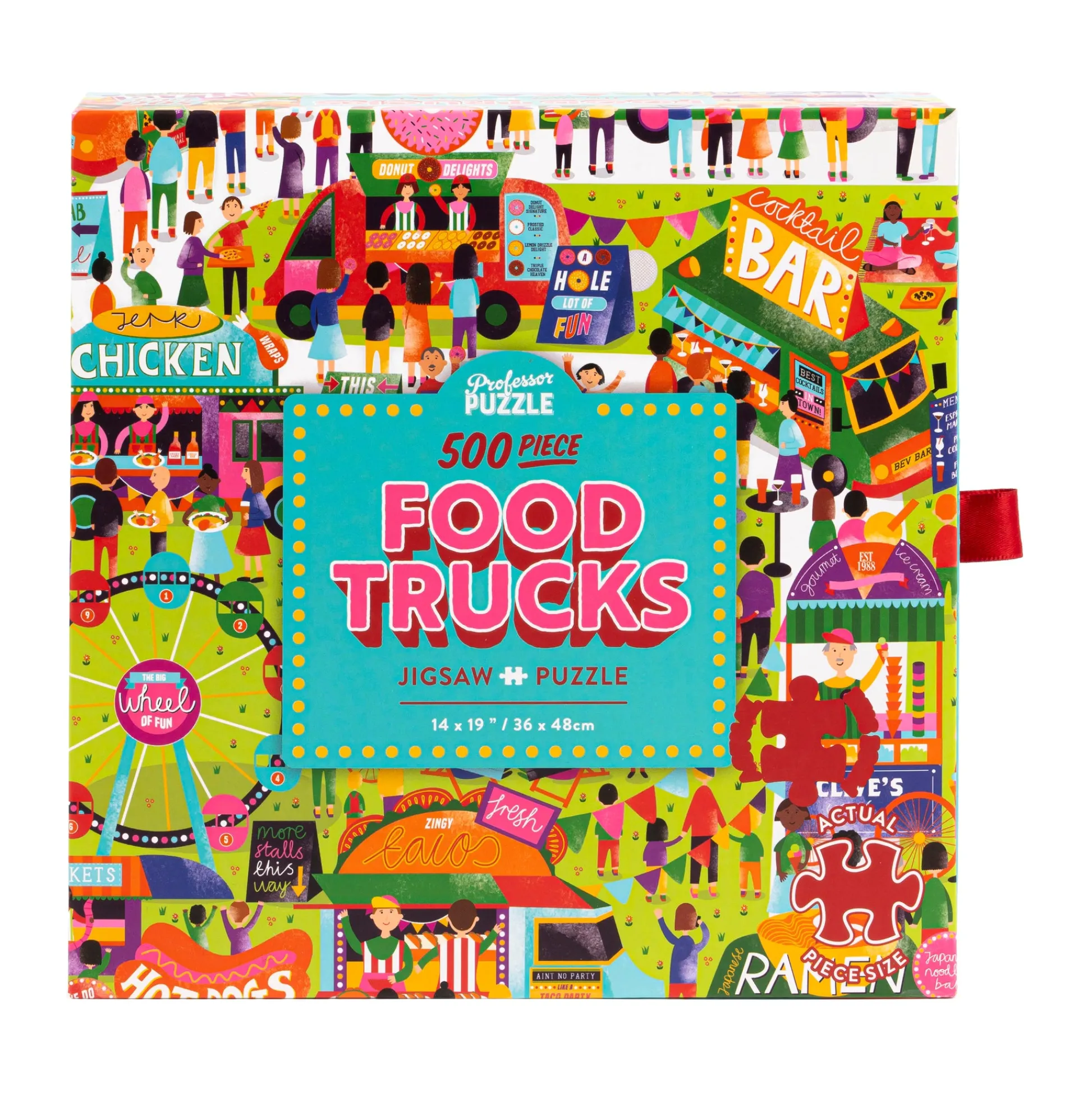 AreYouGame Food Trucks Festival Jigsaw Puzzle - 500 pcs* Puzzles