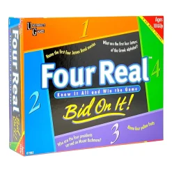 AreYouGame Four Real Trivia Challenge Board Game by University Games* Role-Playing Games|Board Games