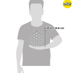 Flat River Group FoxMind Go Pop! Hexo Yellow - Strategic Bubble Popping Game* Strategy Games